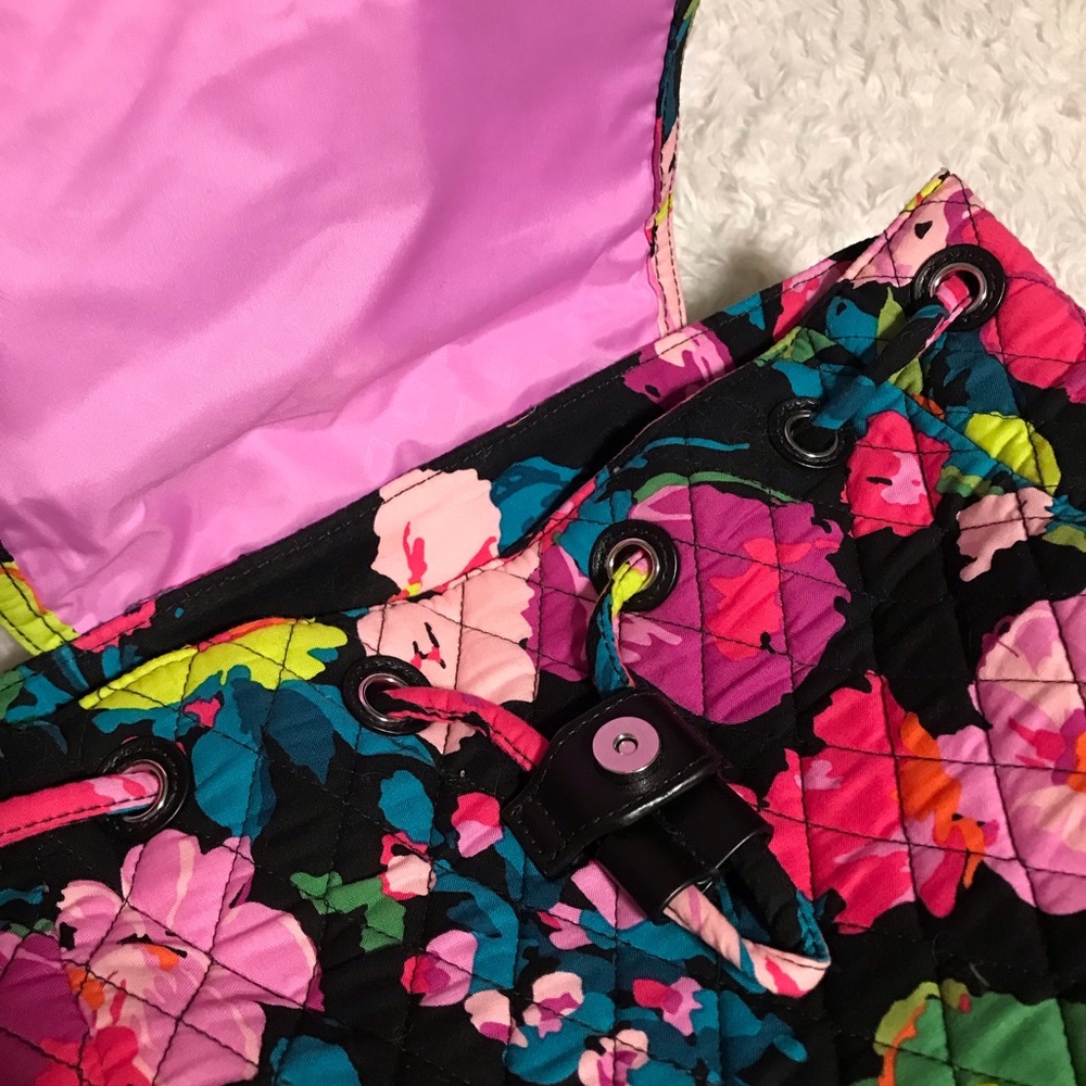 Vera Bradley Floral Backpack - Picture 12 of 12